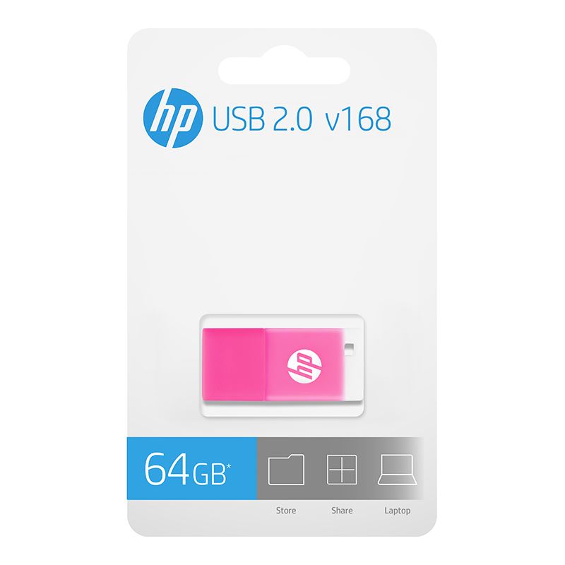 فلش 64 گیگابایت  مدل hp v168