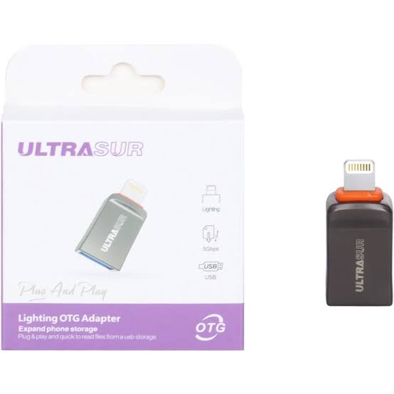مبدل OTG آیفون اولتراسور Ultra sur (کد294)