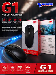 ماوس مدل G1 usb optical (کد695)