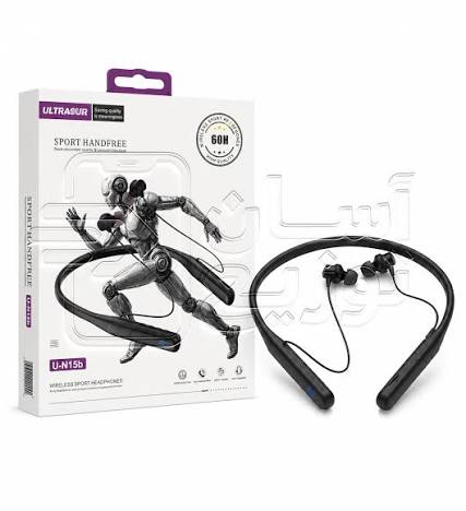 هندزفری بلوتوثی گردنی اولتراسور مدل U-N15b (کد660)