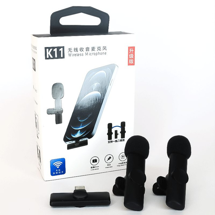 میکروفن یقه ای مدل K11-Lightning (کد 569)
