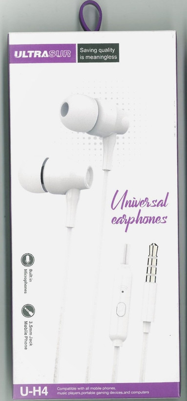 هندزفری با سیم اولتراسور مدل U-H6 (کد 702)