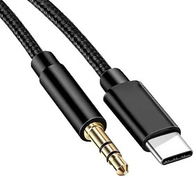 کابل AUX به تایپ-سی 369 مدل F20 یک متری (کد 701)