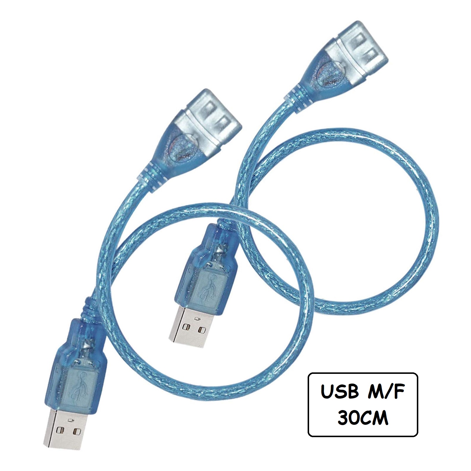 کابل افزایش طول کوتاه 2.0 USB طول 30 سانتی متر (کد 473)
