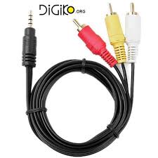 کابل 1 به 3 RCA (کد413)